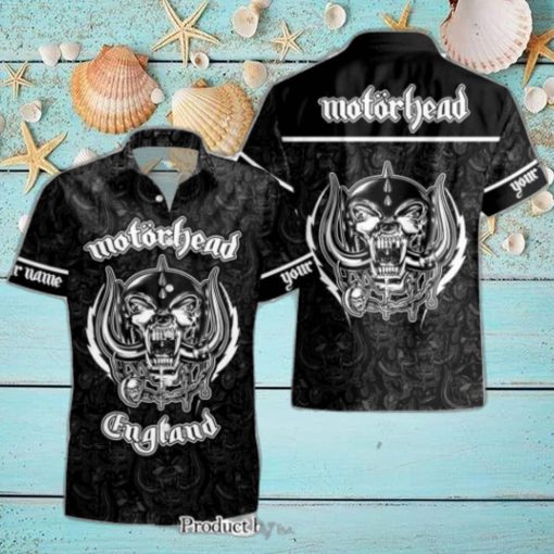 Rock Band Motorhead England Tropical All Over Printed Hawaiian Shirt and Beach Short