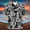 Rock Band Motorhead Flora Pattern Shirt White Version