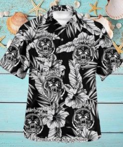 Rock Band Motorhead Flora Pattern Shirt White Version