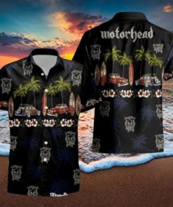 Rock Band Motorhead Pattern Beach Shirt