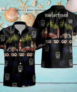 Rock Band Motorhead Pattern Beach Shirt