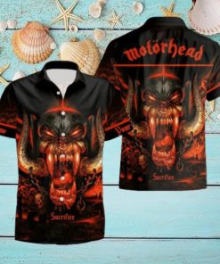 Rock Band Motorhead Sacrifice Tropical All Over Printed Hawaiian Shirt and Beach Short