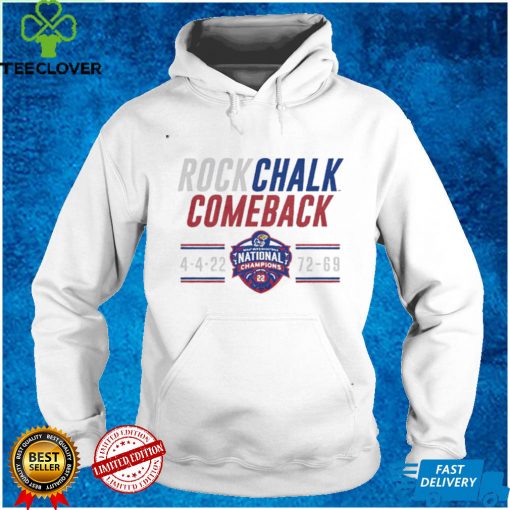 Rock Chalk Comeback Kansas shirt