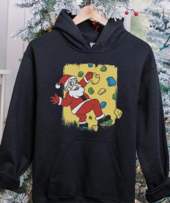 Rock Climbing Santa Funny Christmas Climber Kids T Shirt 1 Rock Climbing Santa Funny Christmas Climber Kids T Shirt