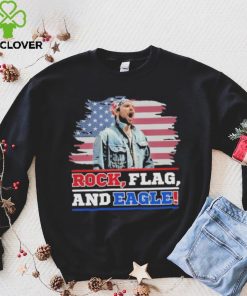 Rock Flag and Eagle American flag shirt