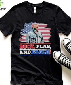 Rock Flag and Eagle American flag shirt