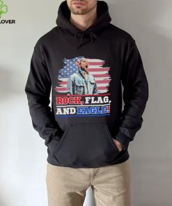 Rock Flag and Eagle American flag shirt