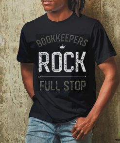 Rock Full Stop Bookkeeper shirt