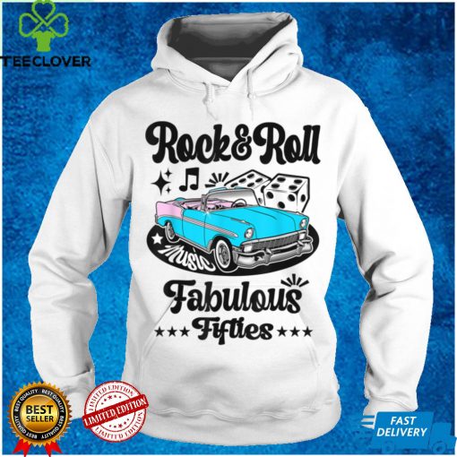 Rock N Roll 50s Sock Hop Rockabilly Classic Car Gift Greaser T Shirt
