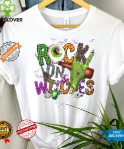 Rock On Witches Halloween shirt