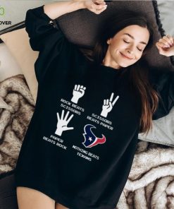 Rock Paper Scissors Nothing Beats The Houston Texans Shirt 3 Rock Paper Scissors Nothing Beats The Houston Texans Shirt