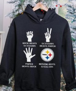 Rock Paper Scissors Nothing Beats The Pittsburgh Steelers T Shirt