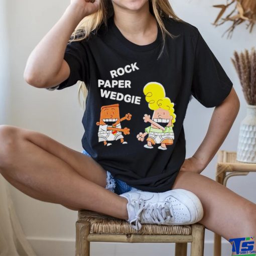 Rock Paper Wedgie Captain Underpants Shirt