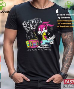 Rock Roll Repeat Merch Corvette Bunny Green Day Shirt