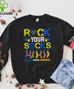 Rock Your Socks World Down Syndrome Awareness T Shirt