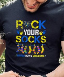Rock Your Socks World Down Syndrome Awareness T Shirt 3 Rock Your Socks World Down Syndrome Awareness T Shirt