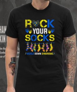 Rock Your Socks World Down Syndrome Awareness T Shirt 4 Rock Your Socks World Down Syndrome Awareness T Shirt