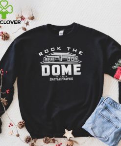 Rock the dome Battle Hawks hoodie, sweater, longsleeve, shirt v-neck, t-shirt