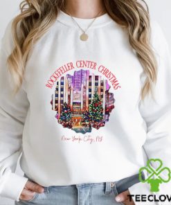 Rockefeller Center Christmas in New York shirt