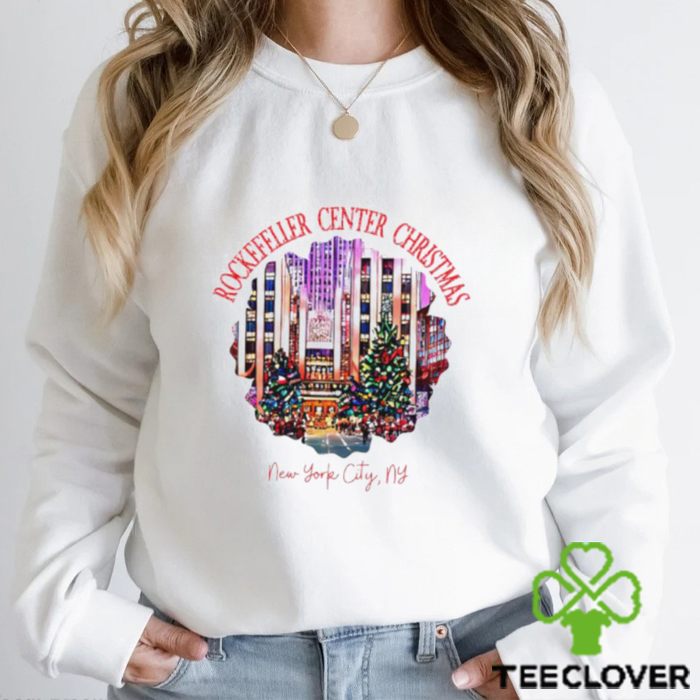 Rockefeller Center Christmas in New York shirt