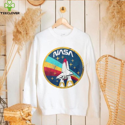 Rocket And Star Vintage Nasa T Shirt