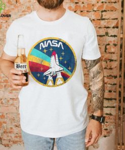 Rocket And Star Vintage Nasa T Shirt