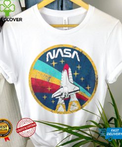 Rocket And Star Vintage Nasa T Shirt