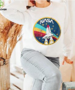 Rocket And Star Vintage Nasa T Shirt