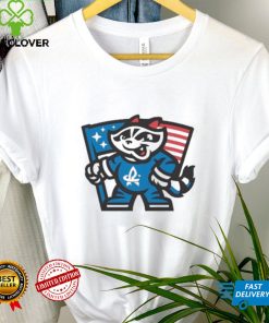 Rocket City Trash Pandas Slate Grey Premier Franklin Shirt
