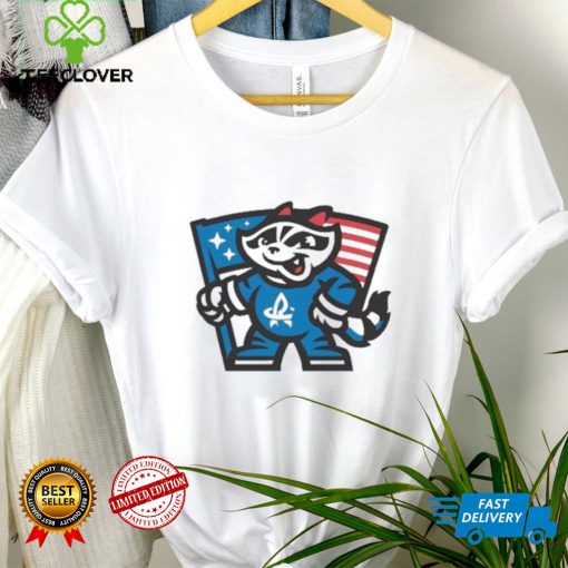Rocket City Trash Pandas Slate Grey Premier Franklin Shirt