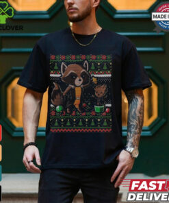 Rocket Raccoon Groot Ugly Christmas Shirt