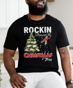 Rockin Around The Christmas Tree Cowboy Santa Horse 2023 T shirt 2 Rockin Around The Christmas Tree Cowboy Santa Horse 2023 T shirt