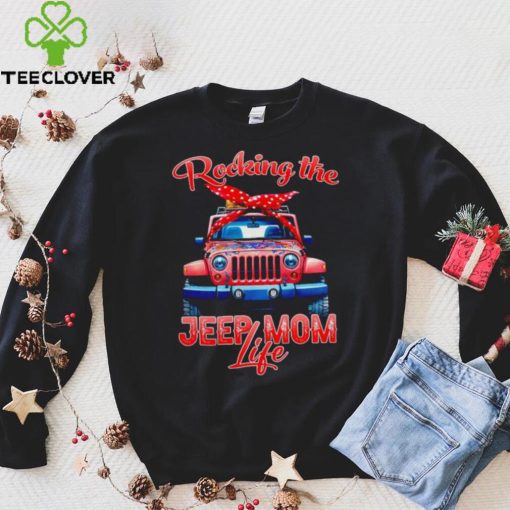 Rocking the Jeep mom life shirt