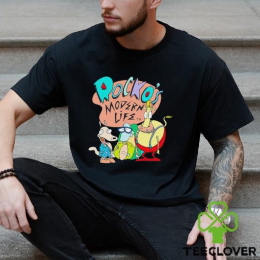 Rocko’s Modern Life Original Logo Trio shirt