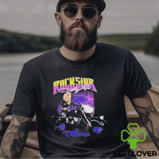 Rockstar Biker Dolly Parton Shirt