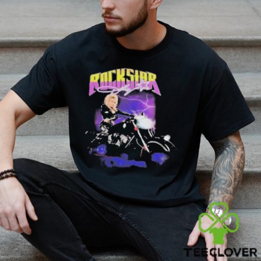 Rockstar Biker Dolly Parton Shirt