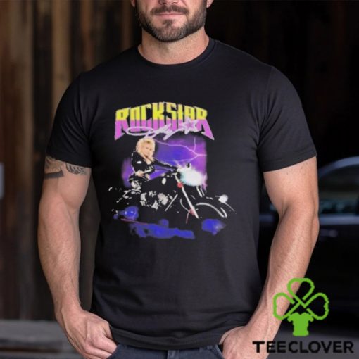 Rockstar Biker Dolly Parton Shirt