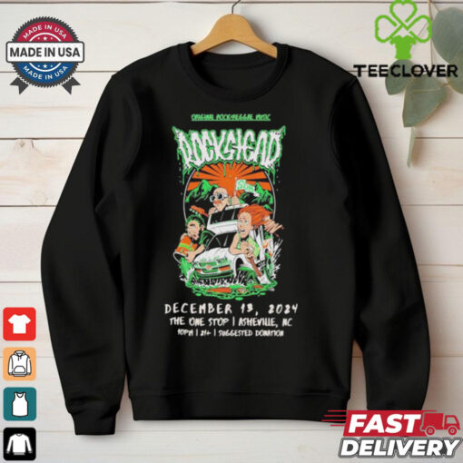 Rockstead The One Stop at Asheville Music Hall in Asheville NC Dec 13 2024 Tour shirt