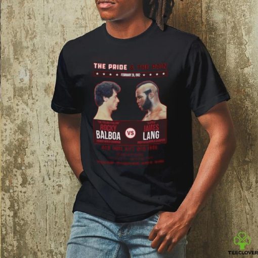 Rocky Contenders Clothing Unisex The Pride & The Pain T Shirt