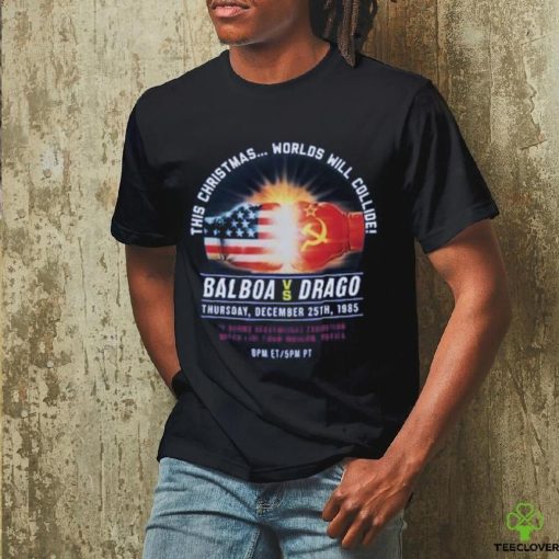 Rocky Contenders Clothing Unisex Worlds Will Collide T Shirt