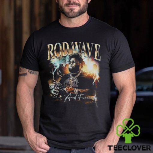 Rod Wave Rap Shirt, Rod Wave And Friends 2023 Vintage 90s Y2K Graphic Sweatshirt, Rapper Bootleg Gift For Fan Unisex Hoodie Rap