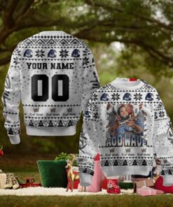 Rod Wave Rapper Custom Name Christmas Sweater Chirstmas Gifts 2024 Xmas For Family And Friends Ugly Sweater