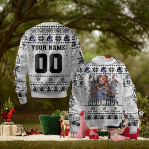 Rod Wave Rapper Custom Name Christmas Sweater Chirstmas Gifts 2024 Xmas For Family And Friends Ugly Sweater