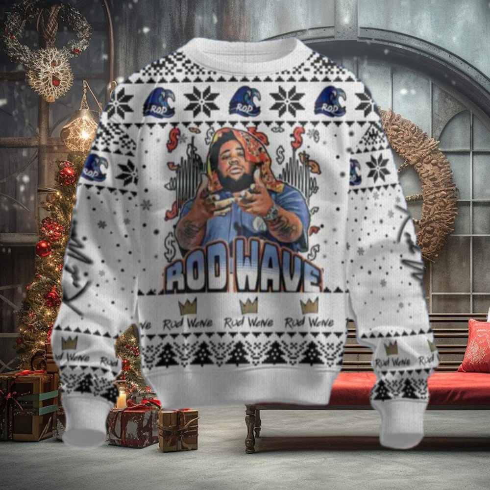Rod Wave Special Edition Chirstmas Gifts 2024 Xmas For Family And Friends Ugly Sweater Rod Wave Special Edition Chirstmas Gifts 2024 Xmas For Family And Friends Ugly Sweater