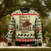 Seattle Seahawks And Grinch Driving With Pine Trees Ugly Xmas Sweater