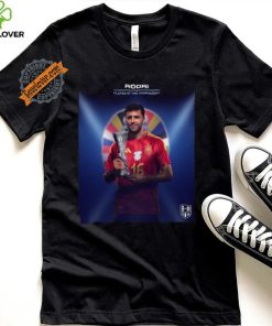 Rodri Euro 2024 Player of the Tournament Shirt