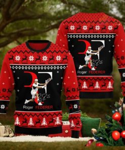 Roger Federer 3D Ugly Christmas Sweater