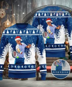 Roger Federer Christmas 3D Sweater