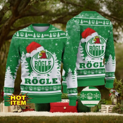 Rogle BK SHL Sweden Hockey League Ugly Christmas Sweater Christmas Gift