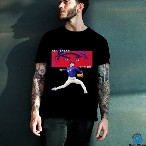Roki Sasaki Los Angeles Dodgers Stare eye shirt